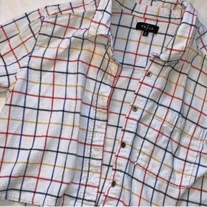 ps/la cropped flannel